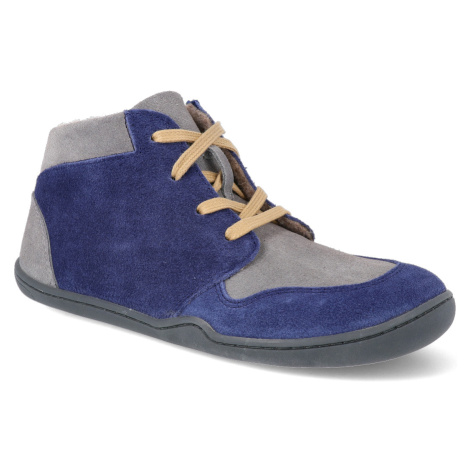 Barefoot zateplená obuv bLIFESTYLE - Kodiak Vlies Tintenblau modrá