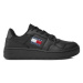 Tommy Jeans Sneakersy Tjw Retro Basket Ess EN0EN02505 Čierna