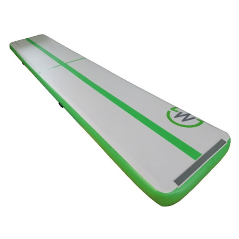 Airtrack MASTER nafukovacia žinenka 600 x 100 x 20 cm - sivá - zelená