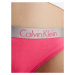 Dámske nohavičky BIKINI 000QD3540E XAV Raspberry - Calvin Klein