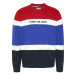 Tommy Jeans Sveter - TJM LINEAR LOGO SWEATER viacfarebný