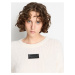 Krémový dámsky vlnený sveter Armani Exchange