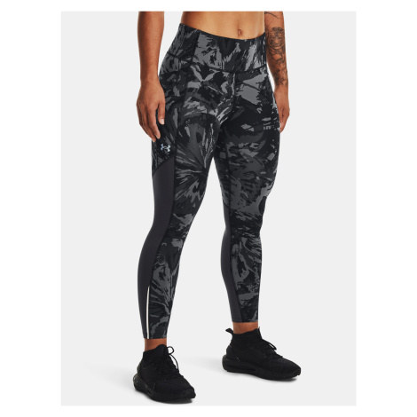 Čierne športové legíny Under Armour UA Fly Fast Ankle Prt Tights