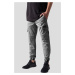 Washed Cargo Twill Jogging Pants Grey