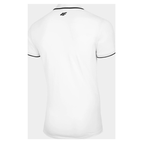 Pánske polo tričko 4F TSM009 bielej Bílá