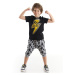 mshb&g Be Brave Boys T-shirt Capri Shorts Set