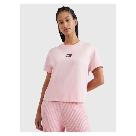 Pink Women's T-Shirt Tommy Jeans - Women Tommy Hilfiger