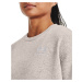 Under Armour Essential Fleece Crew Ghost Gray Light Heather