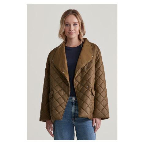 BUNDA GANT QUILTED JACKET DARK CACTUS