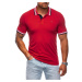 Edoti Men's plain polo shirt