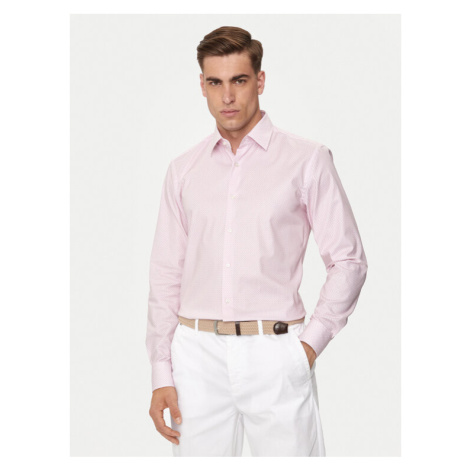 Boss Košeľa H-Hank-Kent-C1-214 50512852 Ružová Slim Fit Hugo Boss