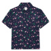 Callaway Boys All Over Flamingo Printed Peacoat Polo košeľa