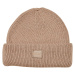 Knitted wool union beanie