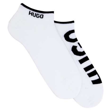 Hugo Boss 2 PACK - pánske ponožky HUGO 50468111-100 43-46
