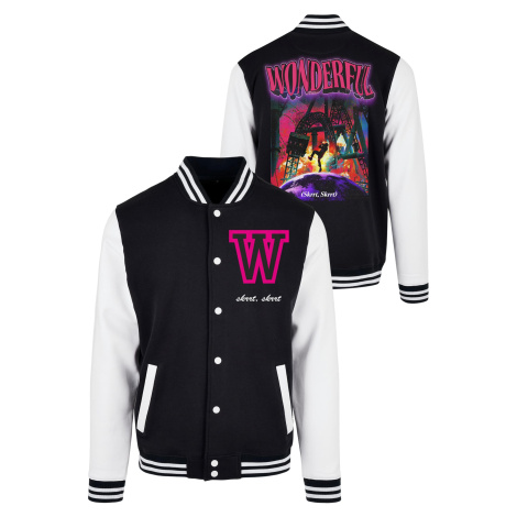 Gorgeous college jacket blk/wht mister tee