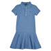 Polo Ralph Lauren  SS POLO DRES-DRESSES-KNIT  Krátke šaty Modrá