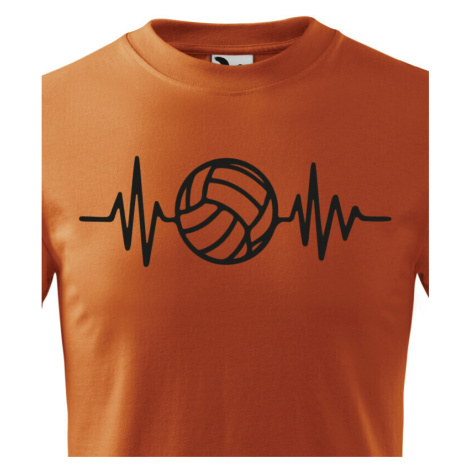 Dětske tričko s Volejbalovým motívom