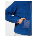 Denim Project Flisová bunda 'Alex'  modrá / biela