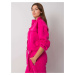 Fuchsiová dámská crop mikina na zip -EM-BL-638.37P-fuchsia