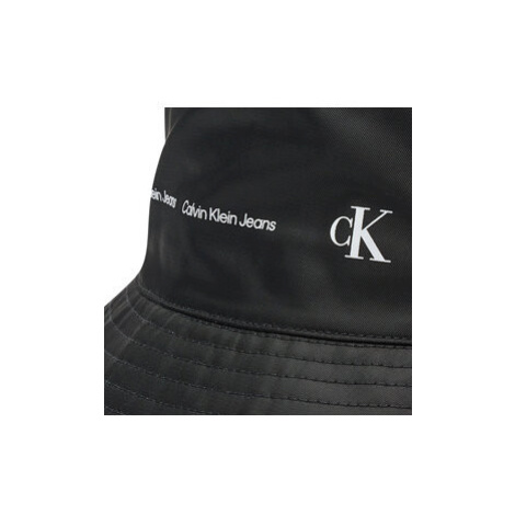 Calvin Klein Jeans Klobúk Stripe Logo Bucket K50K508972 Čierna