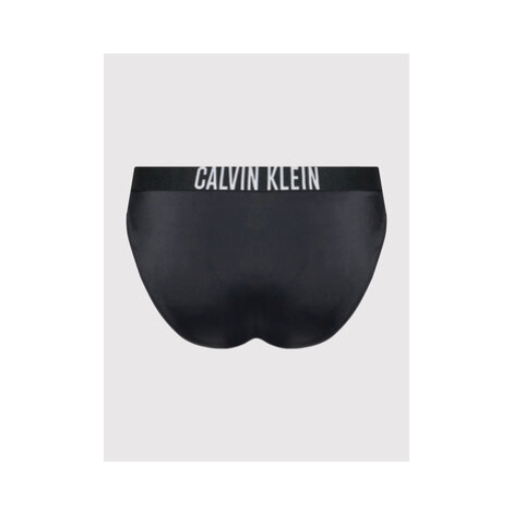 Calvin Klein Swimwear Spodný diel bikín Intense Power KW0KW01859 Čierna