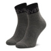 Calvin Klein Súprava 3 párov nízkych členkových ponožiek 701218722 Sivá