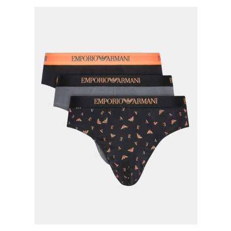 Emporio Armani Underwear Súprava 3 kusov slipov 111624 3R722 24421 Farebná