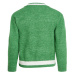 Detský sveter s prímesou vlny Tommy Hilfiger zelená farba, teplý