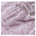 Krátka ružová dámska kožušinová bunda (B8050-81)