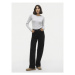 Vero Moda Blúzka Chloe 10306897 Sivá Slim Fit