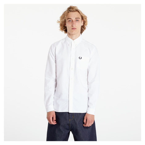 Košeľa FRED PERRY Oxford Shirt White