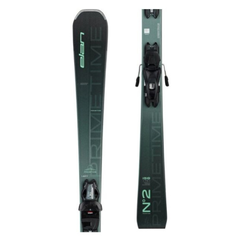 Elan PRIMETIME N&deg;2 W PS + EL 9 GW Dámske zjazdové lyže, tmavo zelená, veľkosť