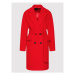 Pinko Vlnený kabát Giacomino 1 1G16S0 Y7E3 Červená Regular Fit