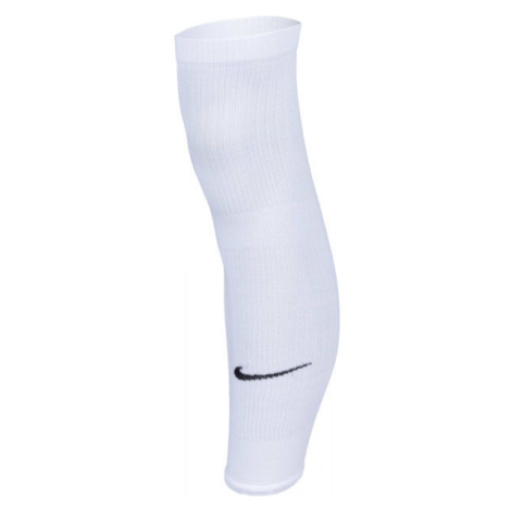 Nike SQUAD LEG SLEEVE Pánske štulpne, biela, veľkosť