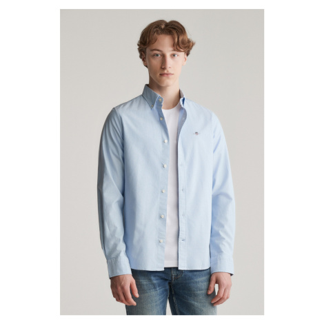 KOŠEĽA GANT SLIM OXFORD SHIRT LIGHT BLUE