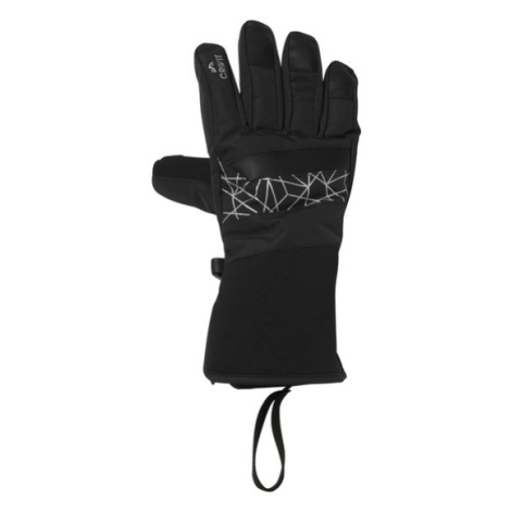 CRIVIT Dámske/Pánske lyžiarske rukavice (čierna/strieborná)