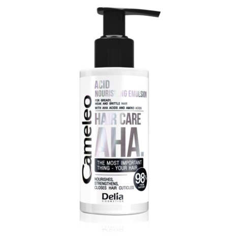 Delia Cosmetics Cameleo AHA vyživujúca emulzia na slabé vlasy