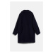 KABÁT GANT COCOON COAT EVENING BLUE