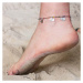 Linda's Jewelry Náramok na nohu Tri Slony chirurgická oceľ INR156