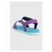 Detské sandále Native fialová farba
