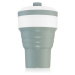 KidPro Collapsible Mug hrnček s rúrkou Grey