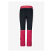 Tmavo ružové dievčenské športové nohavice Kilpi KARIDO