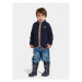 Didriksons Mikina Gibbs Kids Full-Zip 504992 Tmavomodrá Regular Fit