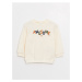 LC Waikiki Crew Neck Long Sleeve Printed Baby Boy Sweatshirt