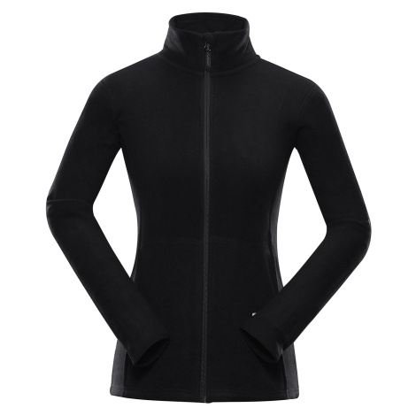 Women's fleece sweatshirt ALPINE PRO GARIMA black