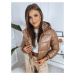 Women's quilted jacket KENDAL, camel Dstreet