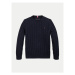 Tommy Hilfiger Sveter Essential KB0KB09418 Tmavomodrá Regular Fit