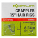 Korum náväzec grappler 15” hair rigs barbed 38 cm - veľkosť háčika 8 priemer 0,30 mm nosnosť 14 