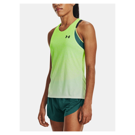 Under Armour Tank Top UA Rush Cicada Singlet-GRN - Women