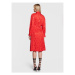 Closet London Každodenné šaty D8228 Červená Regular Fit